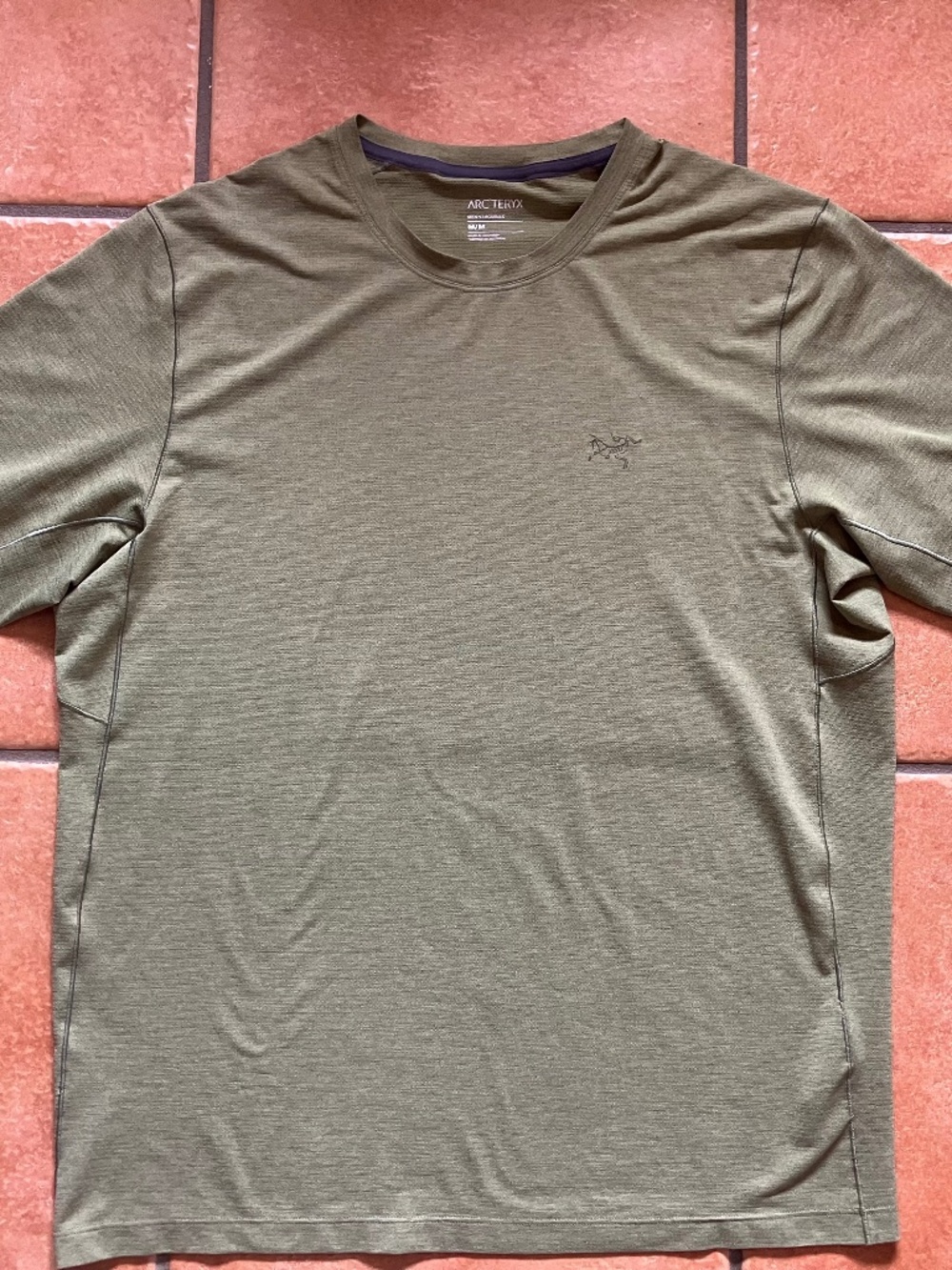 Men’s Arc'teryx Athletic Tee | Light Green | Size M | Lightweight Performance